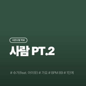 사람 Pt.2 - 슈가(feat. 아이유)