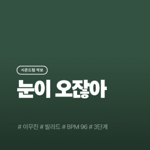 눈이 오잖아 - 이무진