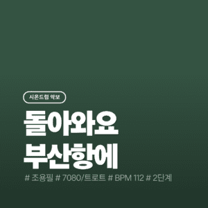 돌아와요 부산항에 - 조용필