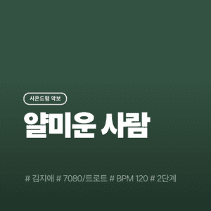 얄미운 사람 - 김지애