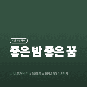 좋은 밤 좋은 꿈 - 너드커넥션